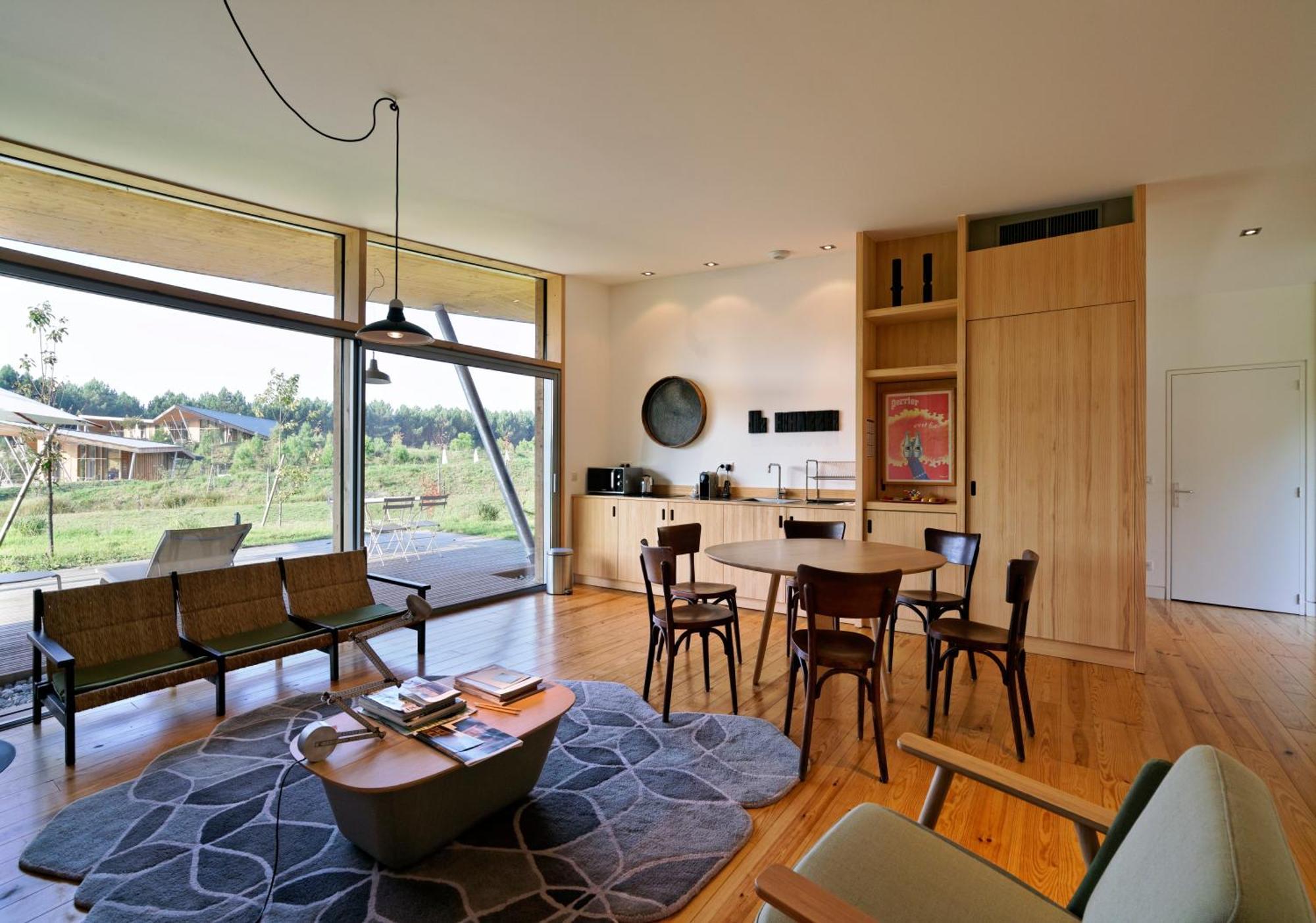 Les Echasses Golf & Surf Eco Lodge Saubion Exterior foto