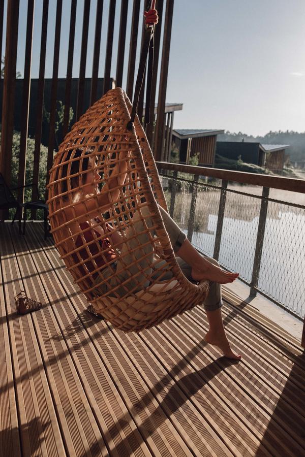 Les Echasses Golf & Surf Eco Lodge Saubion Exterior foto