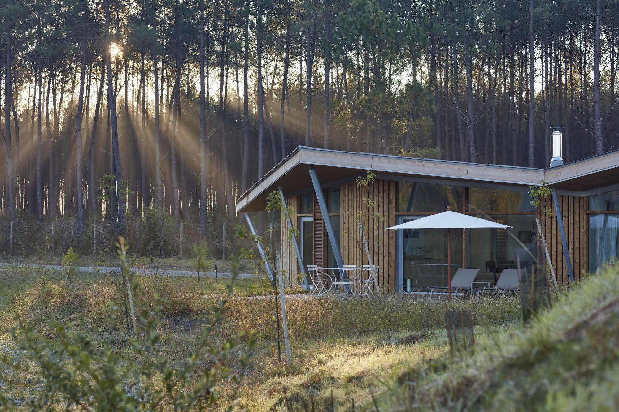 Les Echasses Golf & Surf Eco Lodge Saubion Exterior foto