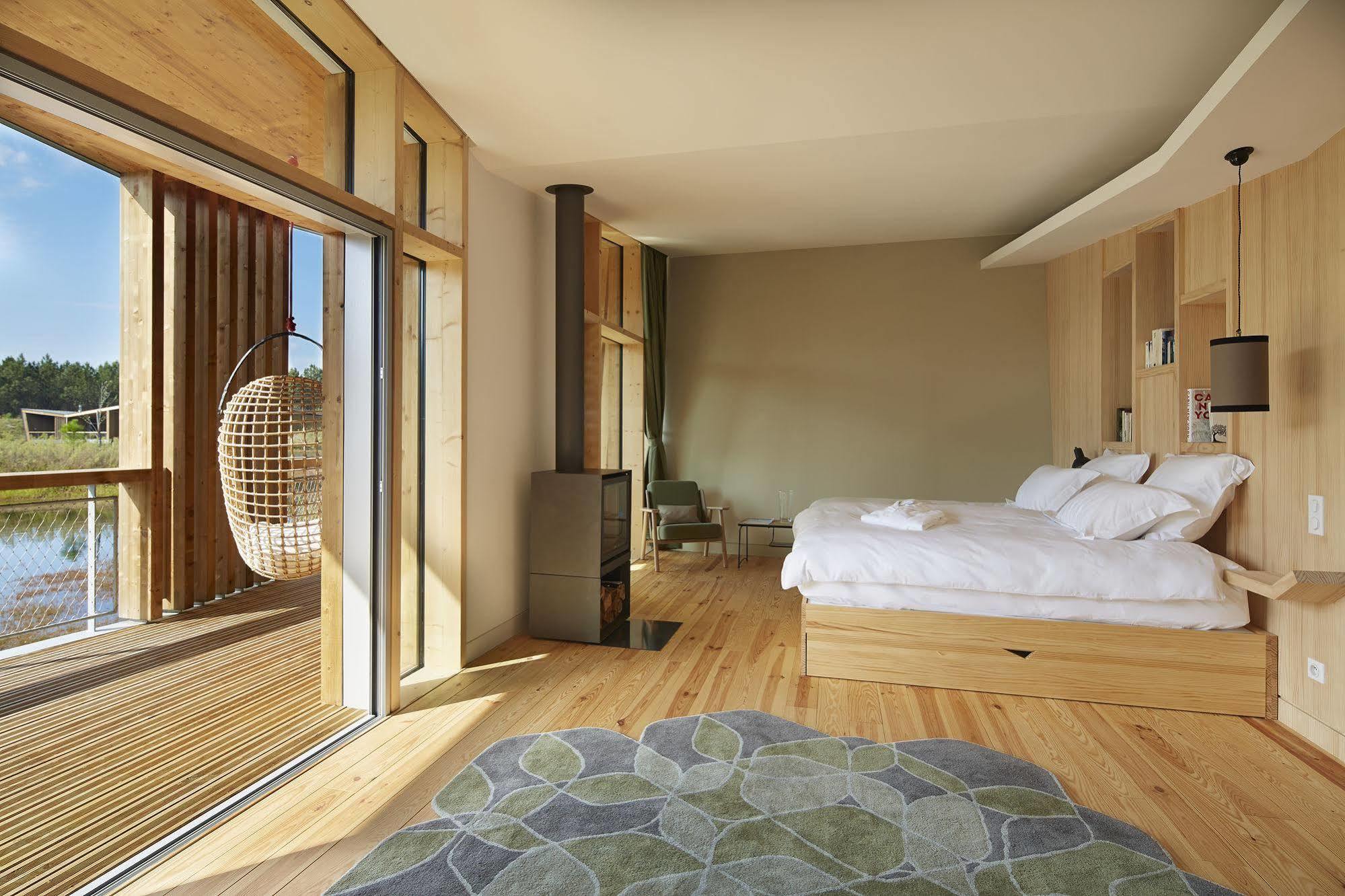 Les Echasses Golf & Surf Eco Lodge Saubion Exterior foto